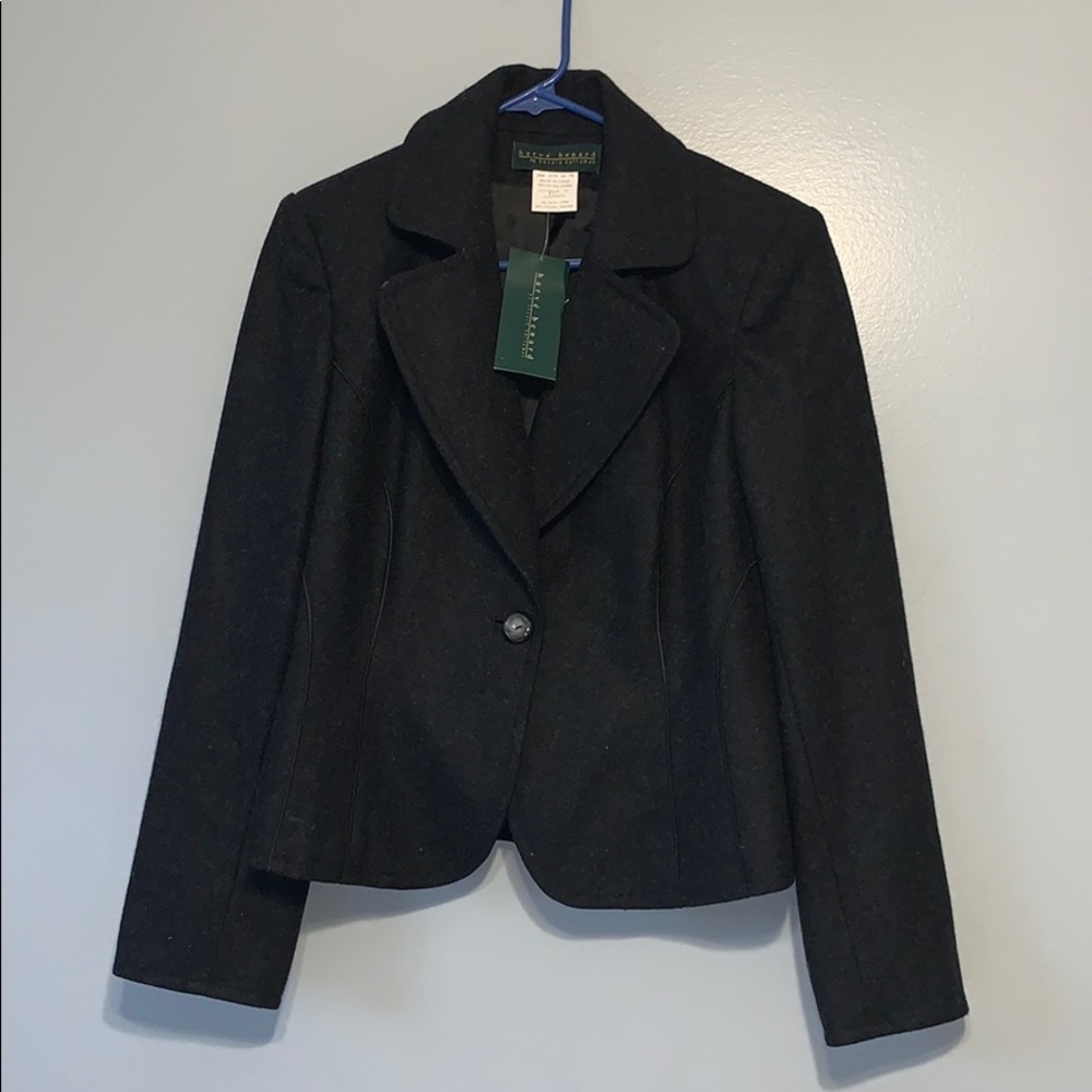 Harve Bernard Black Men’s Blazer